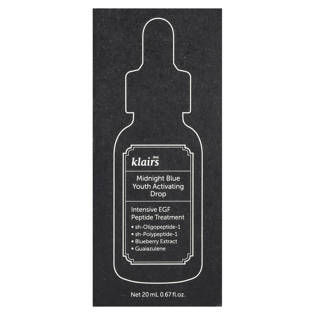 Klairs, Midnight Blue Youth Activating Drops, 20Ml(0.67Fl Oz)
