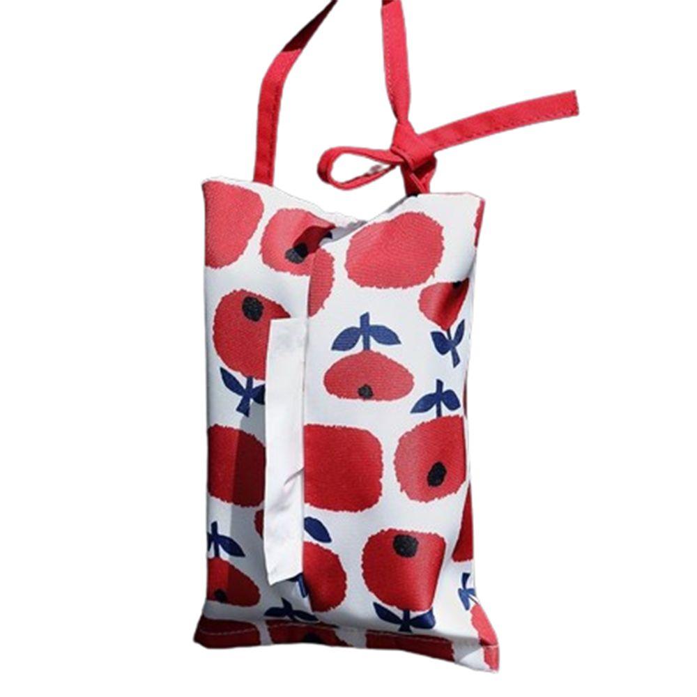 Portable Car Tissue Case Pastoral Style Car Napkin Holder Fashion Napkin Paper Bag  Seat Back