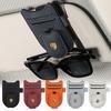 AAOO1 Auto Sonnenbrillen Clip Sonnenblende Brillenhalter Kartenhalter für Cayenne Macan 718 Cayman Boxster Panamera Auto Zubehör