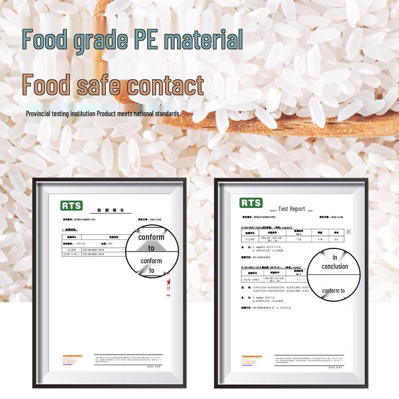 Rękawice jednorazowe PE do kontaktu z żywnością: Pogrubiony, Odporny na zużycie, Przezroczysty - Idealny do kuchni i prac domowych.