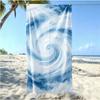 Blue Marble Pattern Beach Towel Modern Minimalist Marbled Summer Pool Towel Large Lightweight Abstract Blue Marble Beach Towel