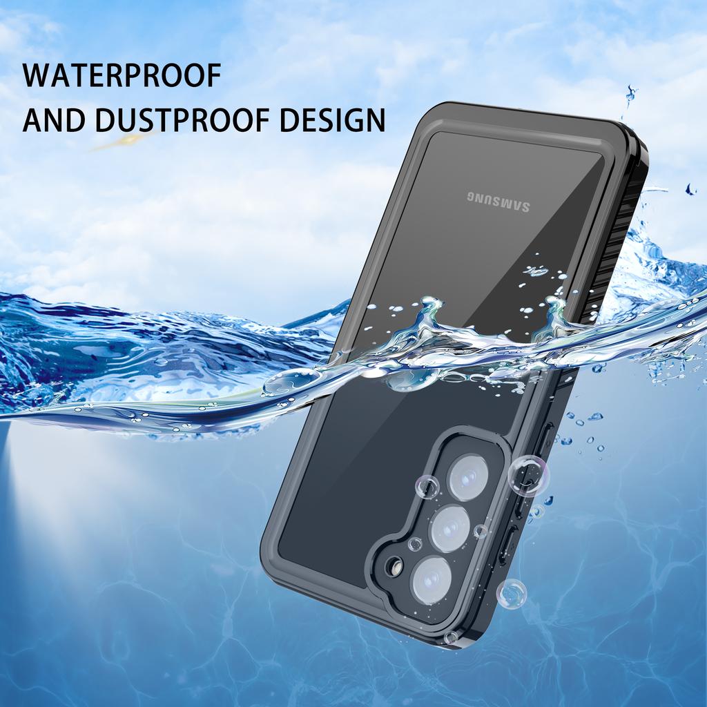 REDPEPPER FS Series For Samsung Galaxy S23+ IP68 Waterproof Phone Case Bag with Built-in Screen Protector [Support Fingerprint Unlock]