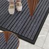 Rubber Door Mat Heavy Duty Entrance Rug Non Slip Waterproof Indoor Outdoor Entryway Floor Mat Dirt Trapper