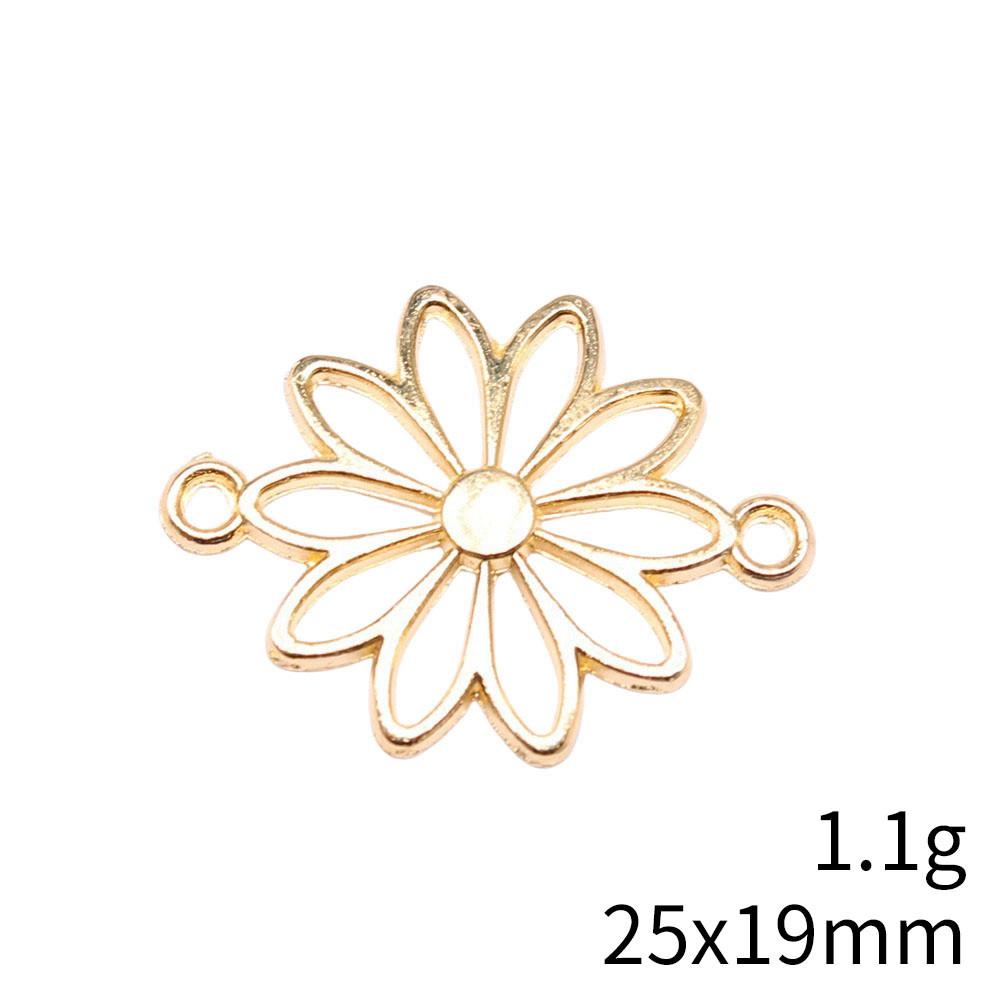 Gifts For Women Jewelry Materials Hollow Flower Connector Accessories Parts Cheapest Items Accessories And Components