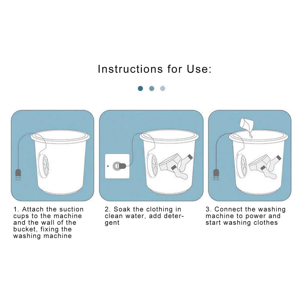 Portable Washing Machine for Sink USB Powered Mini Turbine Washing Machine Turbo Washer with Suction Cups