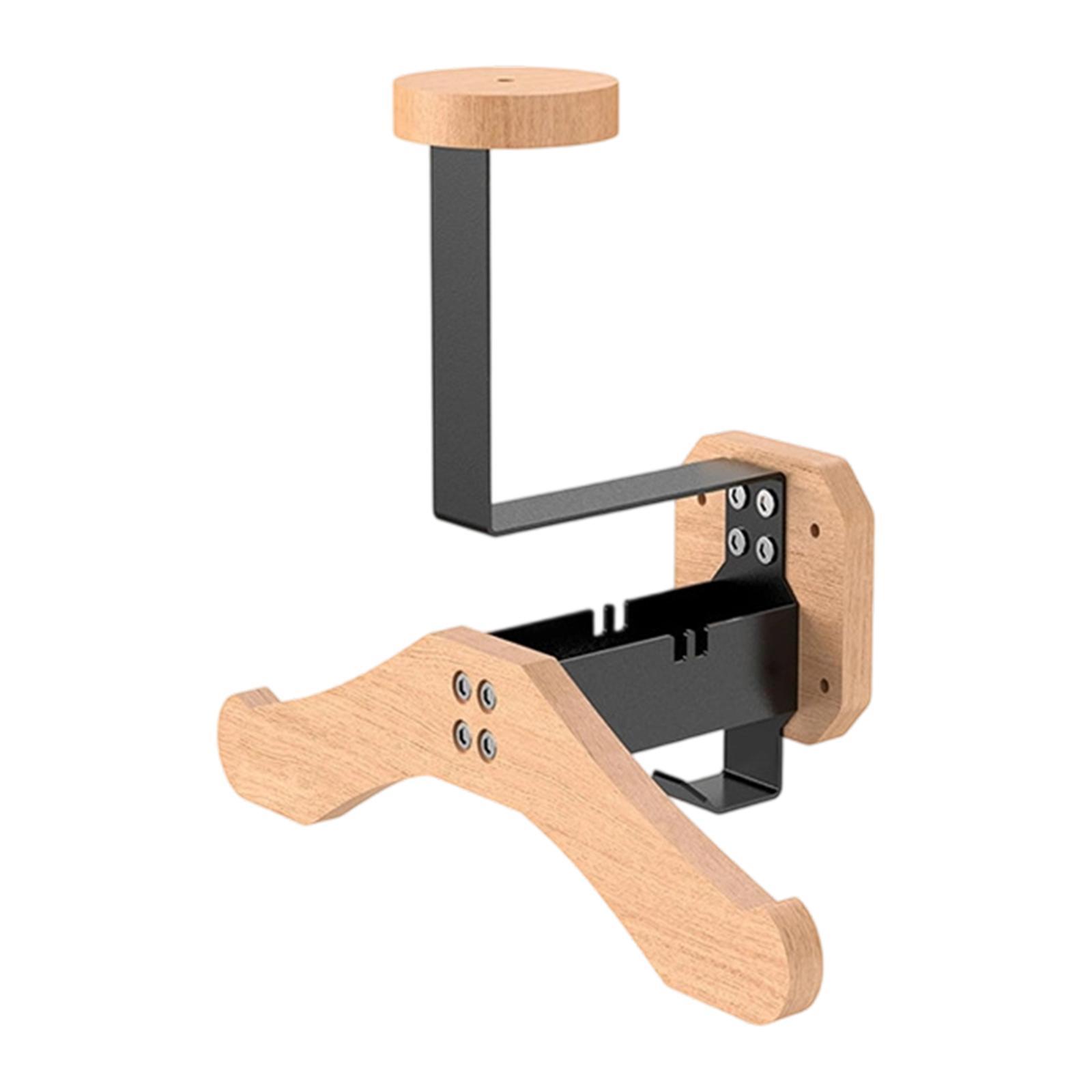 Настенный органайзер для шлема, Прочная деревянная стойка для шлема, Лыжное снаряжение,