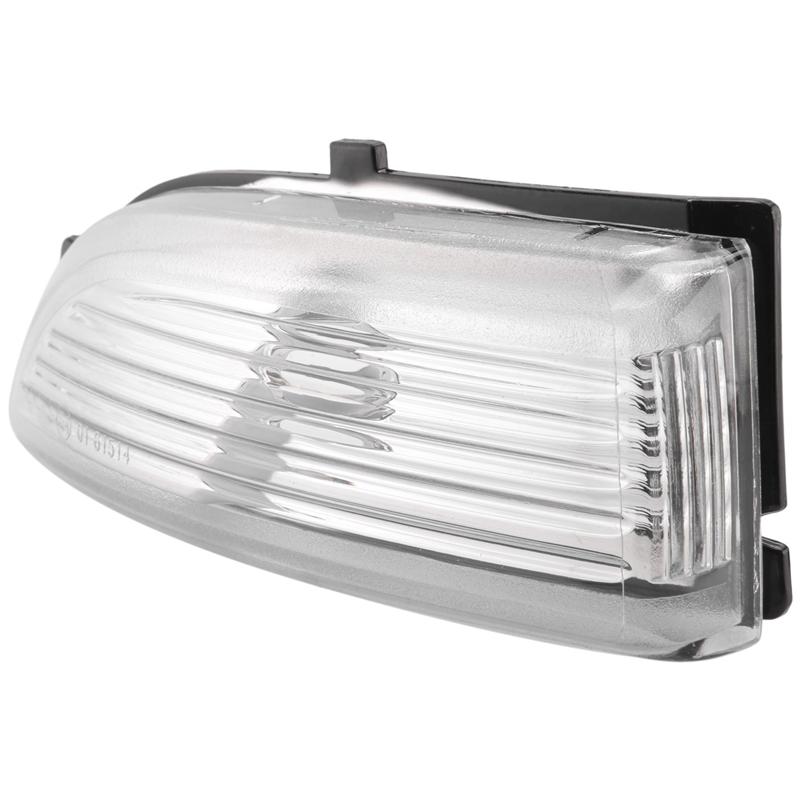 

6X Left Side(LH)Wing Mirror Door Indicator Lens Turn Signal Light Cover For Ford Everest Ranger 2012-18 (Without Bulbs ) білий