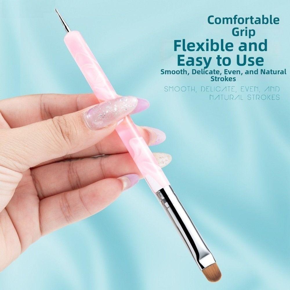 4pcs French Style Nail Art Brush Double Head Nail Art Point Pen Painting Manicure Tool  Manicure Use