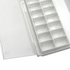 Paint Palette Tray Empty 24 Grids Deep Saver Box Multipurpose with Lid Pallet