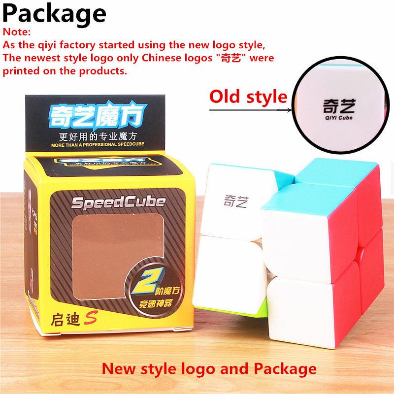 2X2X2 Magic Speed Cube Pocket Stickerless Puzzle Professional Cube 2x2 Speed Cube Educational Toys