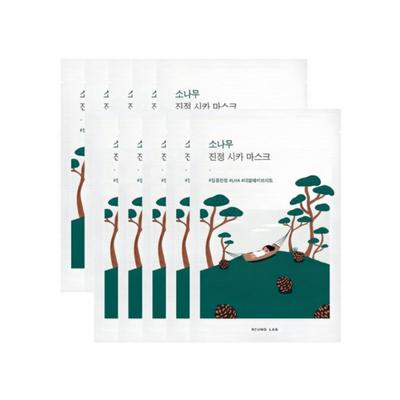 Pine Tree Calming Cica Mask (1 Piece, 10 Packs)