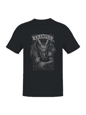 Krampus Gothic Illustration Art Men's T-shirt