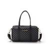 Women's Bag Autumn New Fashion Simple Handbag Letter Decoration Polka Dot Shoulder Bag One Piece