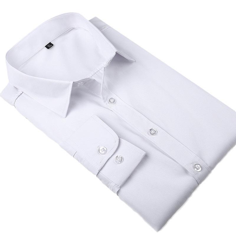 Customized shirts men's business short-sleeved men's professional formal wear wholesale non-ironing overalls embroidered LOGO men's shirts