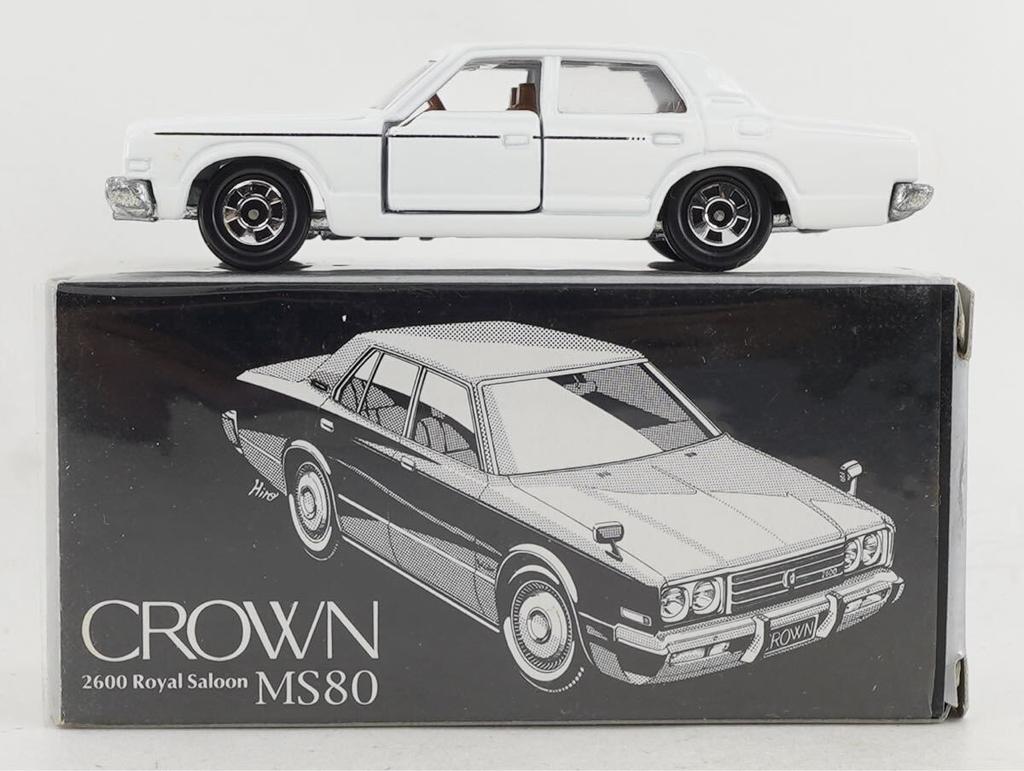 Brand Discontinued Tomica Toyota Crown 2600 Royal Saloon MS80 1975 Fee 230 Yen for Up To 20 Miniature Car Bundle New, (Shipping Units)