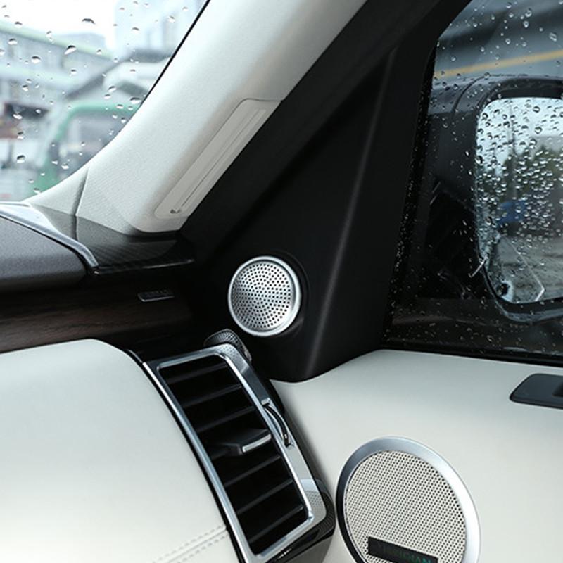 Auto-Lautsprecherabdeckung aus Aluminiumlegierung, passend für Land Rover Discovery 5 LR5 L462 2017–2018