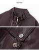 Genuine Lambskin Casual Leather Jacket 2025: Versatile Loose Stand Collar Outerwear for Petite Sizes