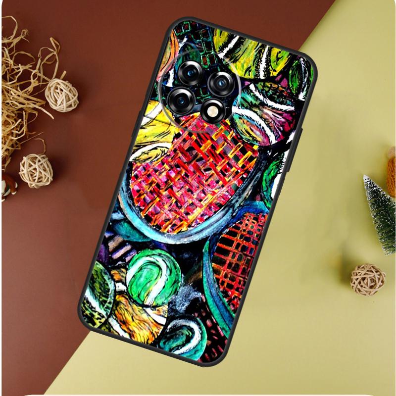 Tennis Ball Sport For OnePlus 13 13R 12 12R 11 9 10 Pro 8T 9RT 10T 10R Nord 4 CE 2 3 Lite N20 N30 Phone Case