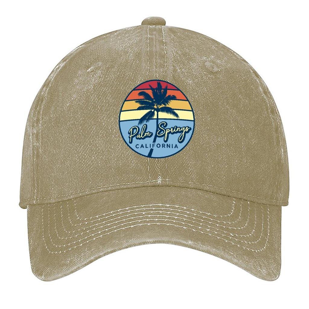 2026 Palm Springs California Baseball Cap Sun Hat For Children Luxury Hat New In The Hat Beach Bag For Man Women's