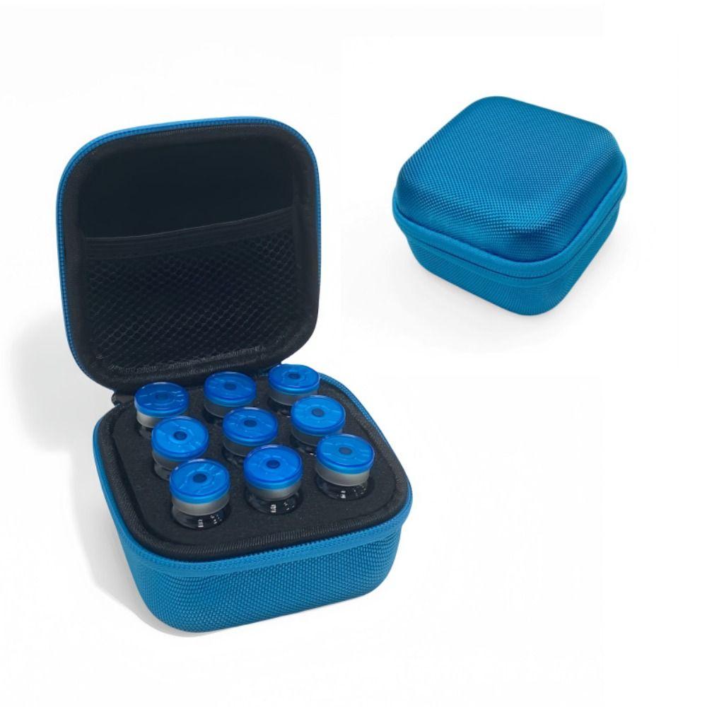 9/15 Slots Insulin Vial Storage Case Waterproof Essential Oil Case Diabetics