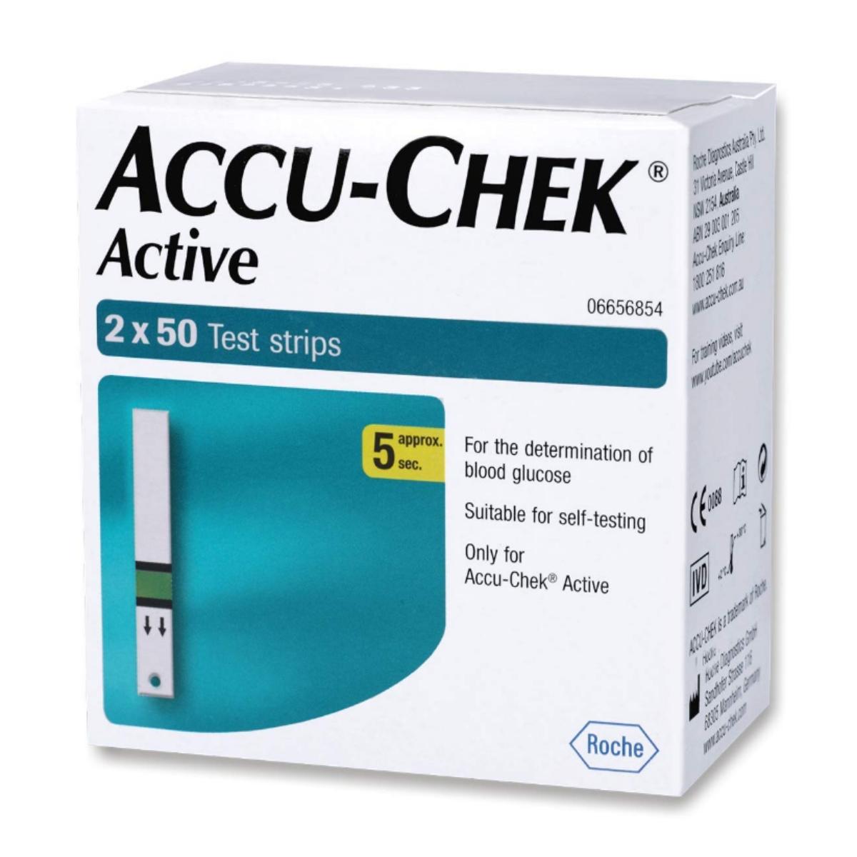 

ACCU-CHEK Active 100 тест-полосок