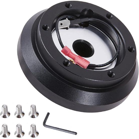 125H Aluminum 6-Hole Steering Wheel Short Hub Adapter Fits For Toyota Camry Tacoma Corolla FJ Cruiser Tundra Matrix Lexus IS GS Scion FR-S XA XB XD