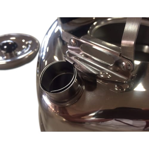 Sugiyama Metals 2.5L Stainless Steel Kettle, Induction and Gas Compatible, Stores Directly In the Refrigerator, Perfect for Barley Tea, Compact, Stack