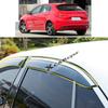 For FIAT Ottimo Hatchback 2014 2015 2016 2017 2018   Car Sticker Plastic Window Glass Wind Visor Rain/Sun Guard Vent