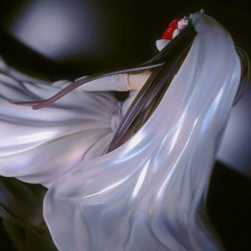 Date A Live Flower Wedding Series Anime Peripheral Decoration Wedding Dress Tokisaki Kurumi Beautiful Girl Gk Action Figure
