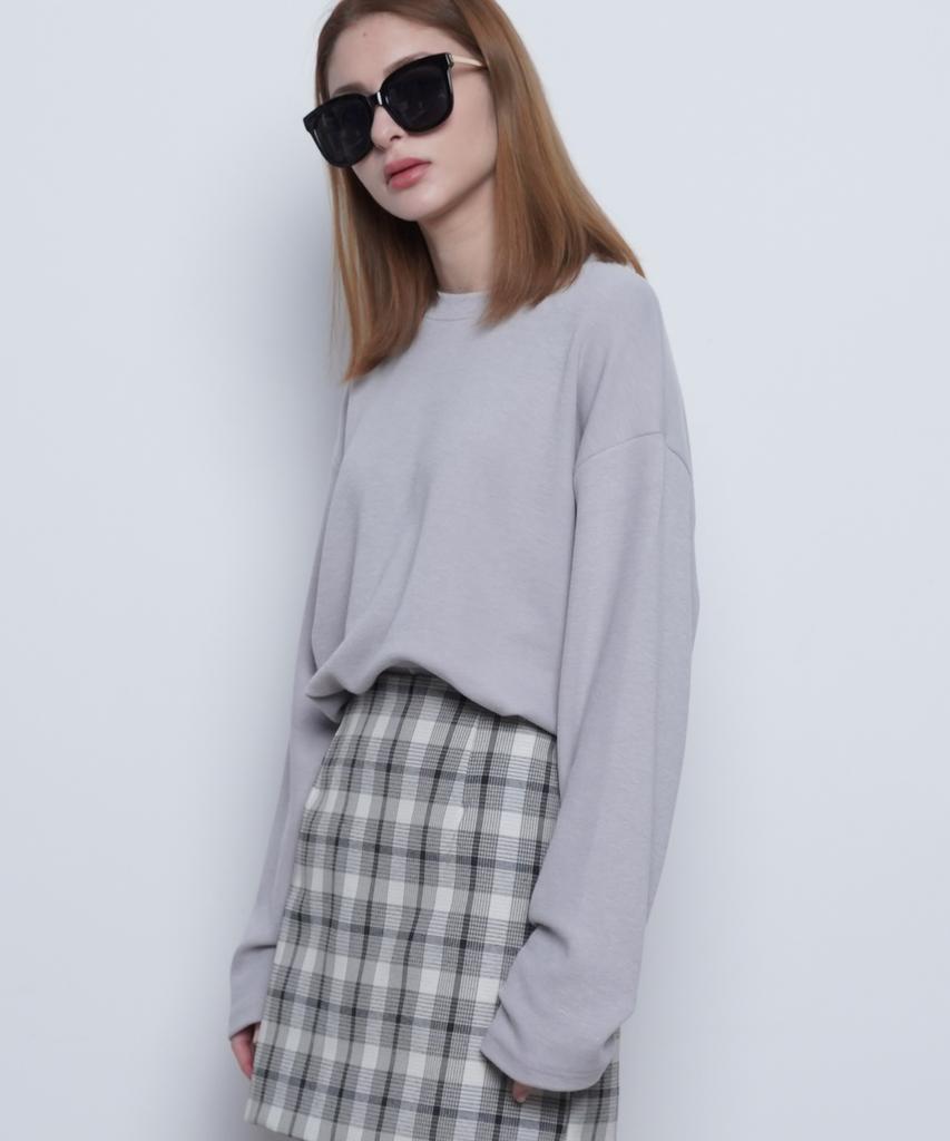 THE-ABON W422 Bell Sleeve Tee White