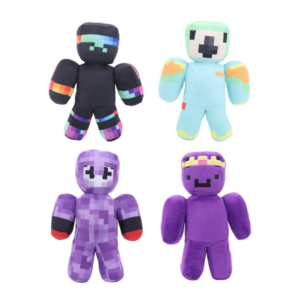 Peluche Carini Unstablesmp Wemmbu PappagalloX2 Spoke ClownPierce Peluche Giocattoli di Gioco Regalo per Fan Regali di Compleanno per Bambini Dec SpokeIsHere