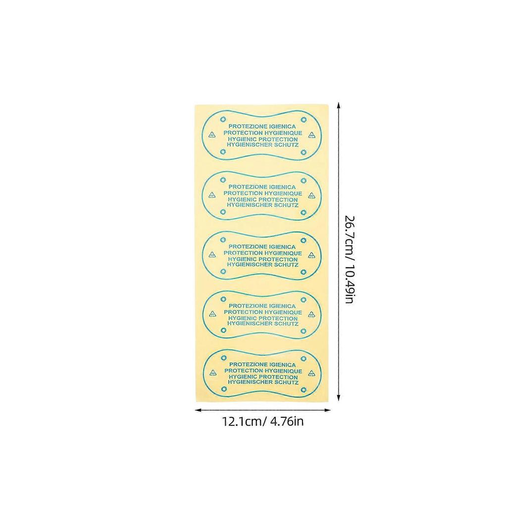 Versatile Fit Adhesive Stickers For Women Lingerie Swimsuits Swimming Activities 100Pcs Leakproof