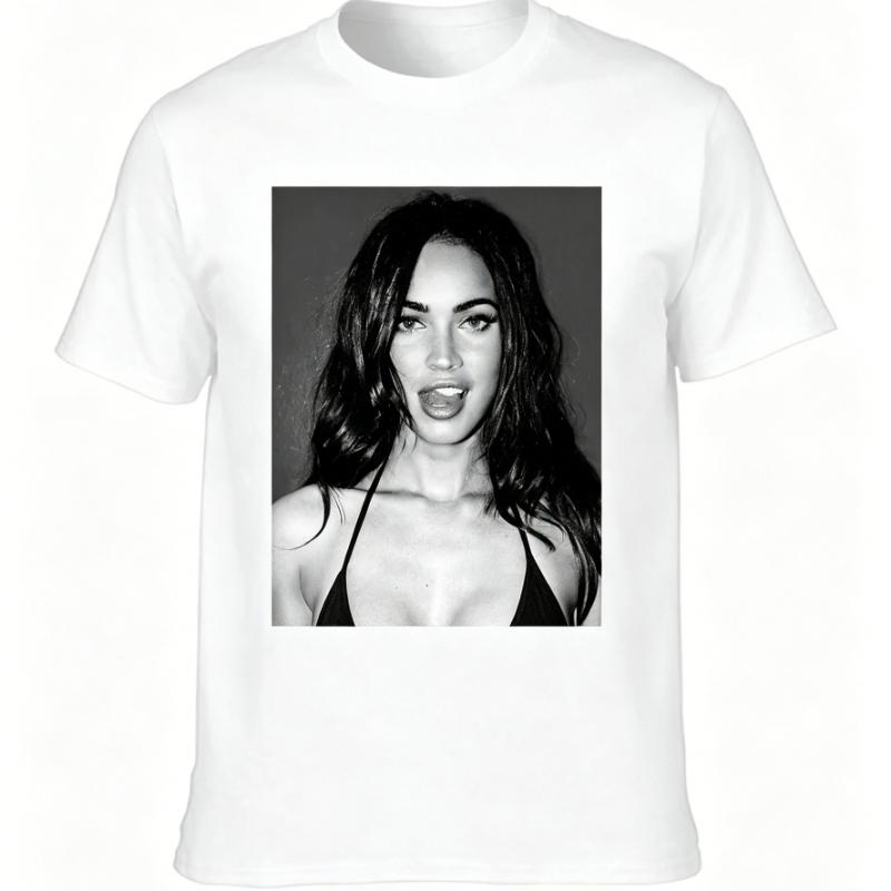 

2026 Summer Megan Fox T Shirt Vintage 90s Jennifers Body Tshirt High Quality Unisex T Shirt Plus Size Fashion Hot Product Tops 4XL