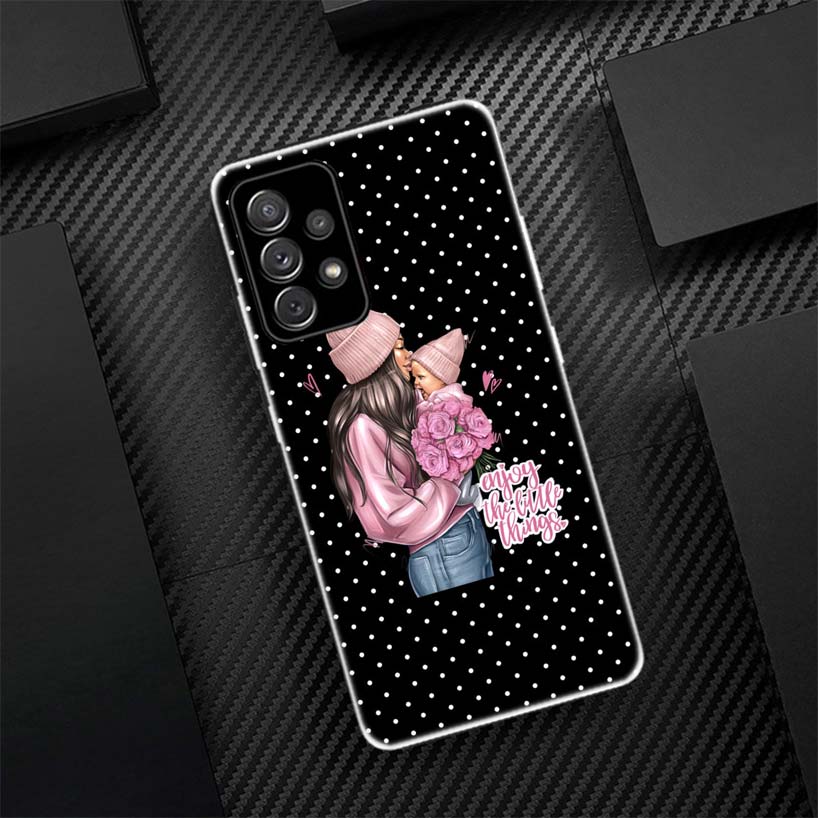 

Fashion Family Mother Mom Baby Phone Case For Samsung Galaxy A56 A55 A54 A53 A16 A15 A14 A13 A36 A35 A34 A33 A26 A25 A24 A23 A05 Samsung A53