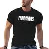 Fantomas Logo T-Shirt Large Size Loose Casual Tee