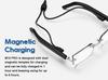 AI Smart Bluetooth Frameless Sunglasses with UV Protection and Photochromic Lenses, for Music and Calls