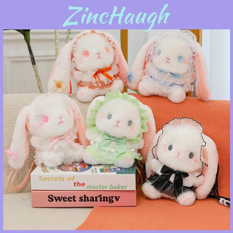 Plush Bunny Shoulder Bag With Lolita Theme And Animal Pattern For Daily Use