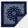 kakatrend bandana paisley 100% cotton navy blue adult bandana handkerchief cotton bandana unisex durag large size men's navy 55cm x 55cm