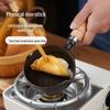 Compact Non-Stick Cast Iron Oil Pot with Pouring Spout