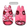 Waterproof Warm Dog Clothes For Small Medium Dogs Cat Reversible Winter Pet Jacket Padded Vest Lightweight Puppy Coat Costume