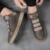 Fashion 2024 Mens Casual Shoes  Autumn and Winter New High-top Leather Shoes Fashion Non-slip Shoes Wear-resistant Light Shoes