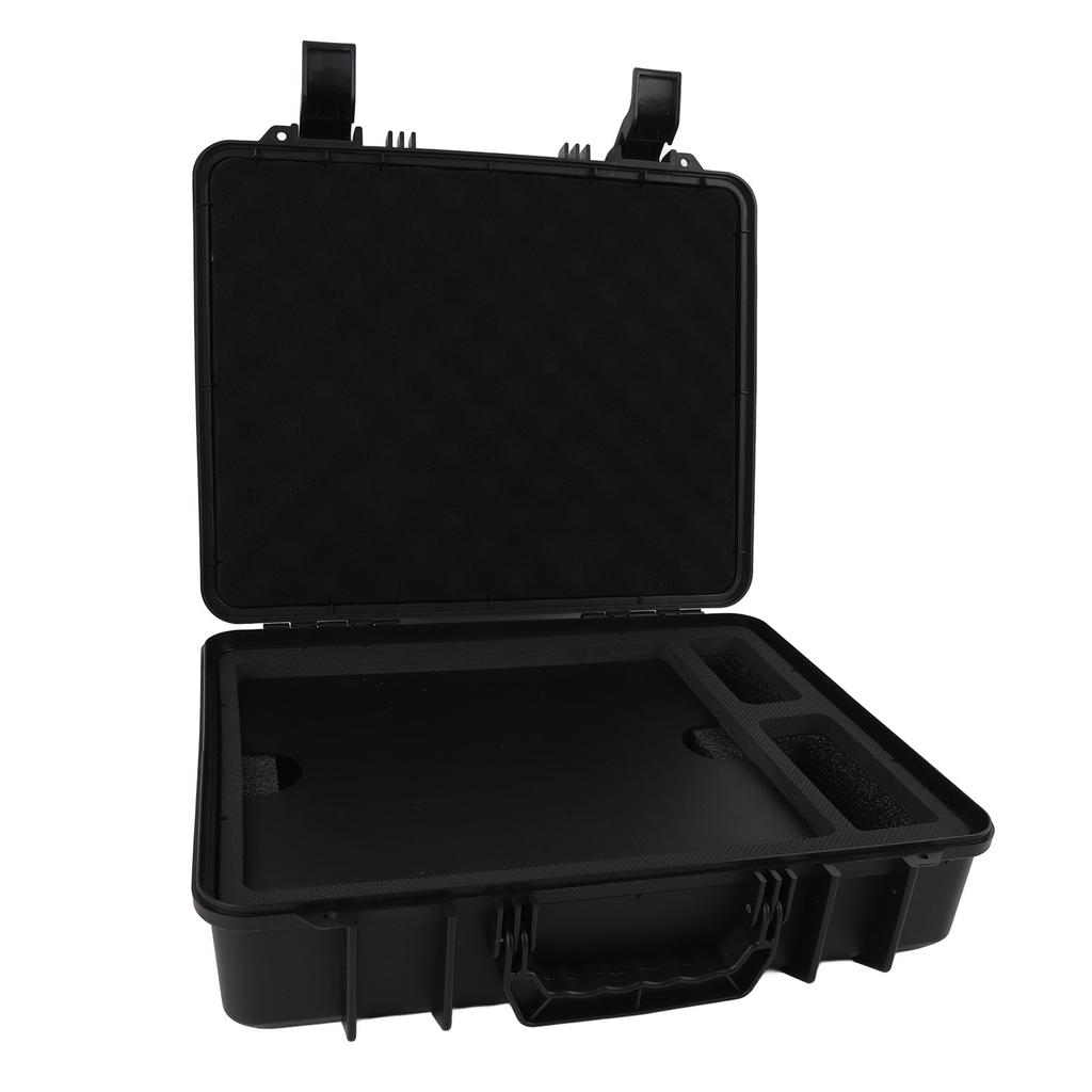 Satellite Hard Carrying Case Precise Cut Foam Satellite Dish Pipe Adapter Power Supply Cables Storage Case for Outdoor