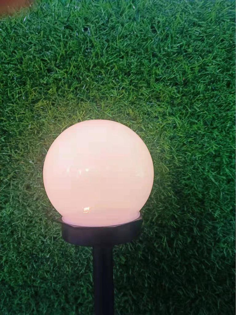 Waterproof Round Bubble Lawn Light - Chinese Style Garden & Villa Outdoor Lighting