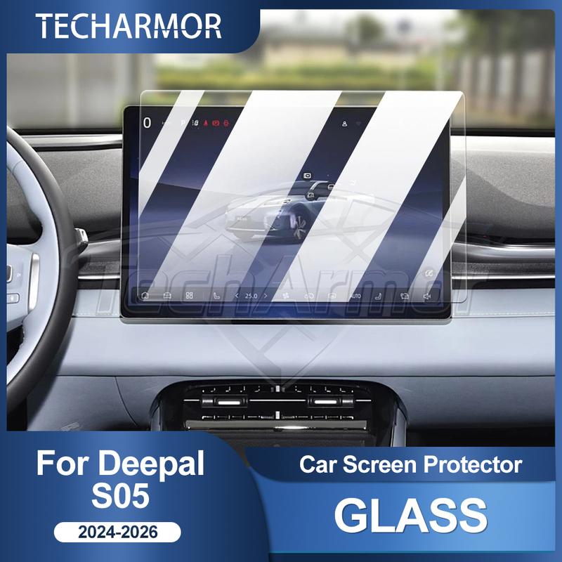 Car Tempered Glass Protective Film For Deepal S05 2024-26 Auto GPS Navigation Screen Protector Display Interior Accessories