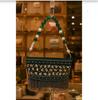 Ladies Embroidered Purse & Green Handbag Designer Partywear Wedding Gift Clutch Luxury Bride Evening Bag Bridesmaid Gift for Her Friend Mom