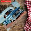 2D flat Wooden 30*20cm Retro Classic Truck Sign - Wall Art Decoration Garage Wall Decoration, Cafe Bar Club Living Room Wall Holiday Celebration