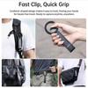 Foldable Ring Carabiner-Mounted Phone Tripod Lightweight Magnetic Phone Tripod  for Home