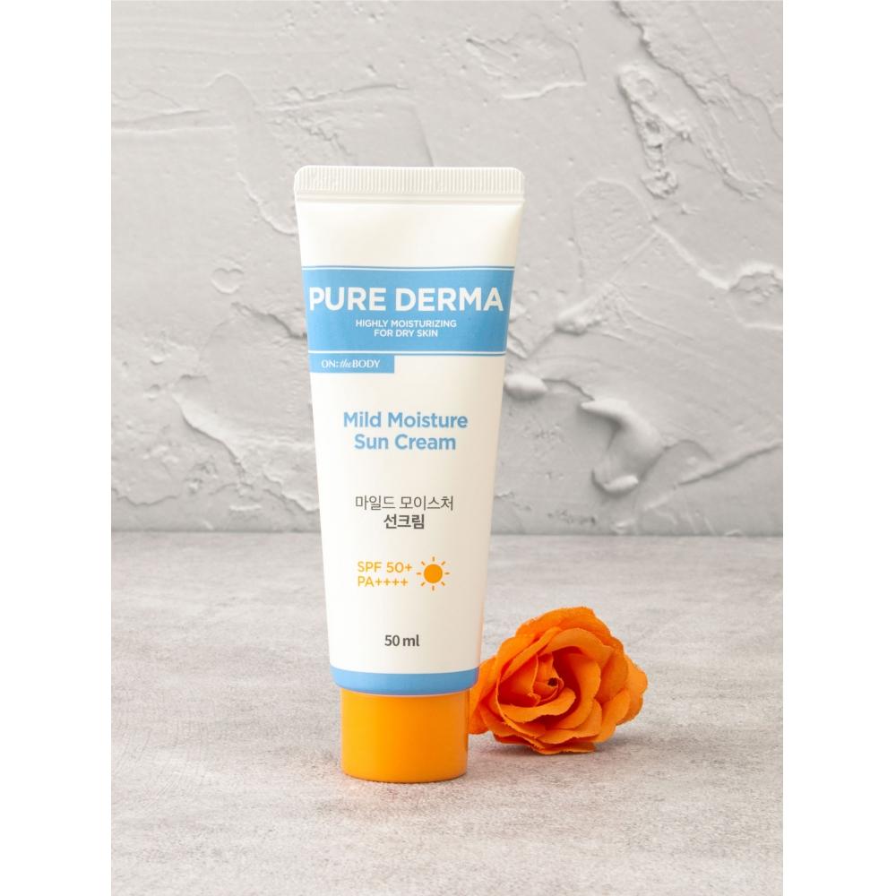 ON THE BODY Crème solaire Pure Derma Mild Moisture 50 ml