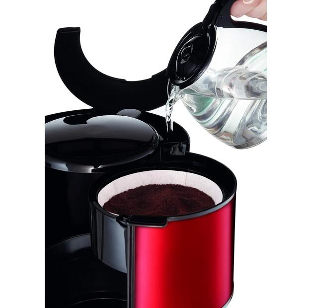 Кофеварка Moulinex FG360D Subito rot-metallic/schwarz