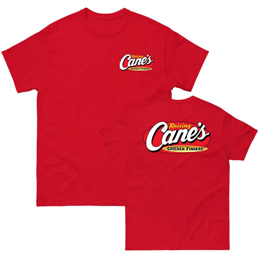 Unisex Clothing Raising Canes Chicken Fingers Graphic T-shirt Cotton Fashion  Tshirts Unisex Tees